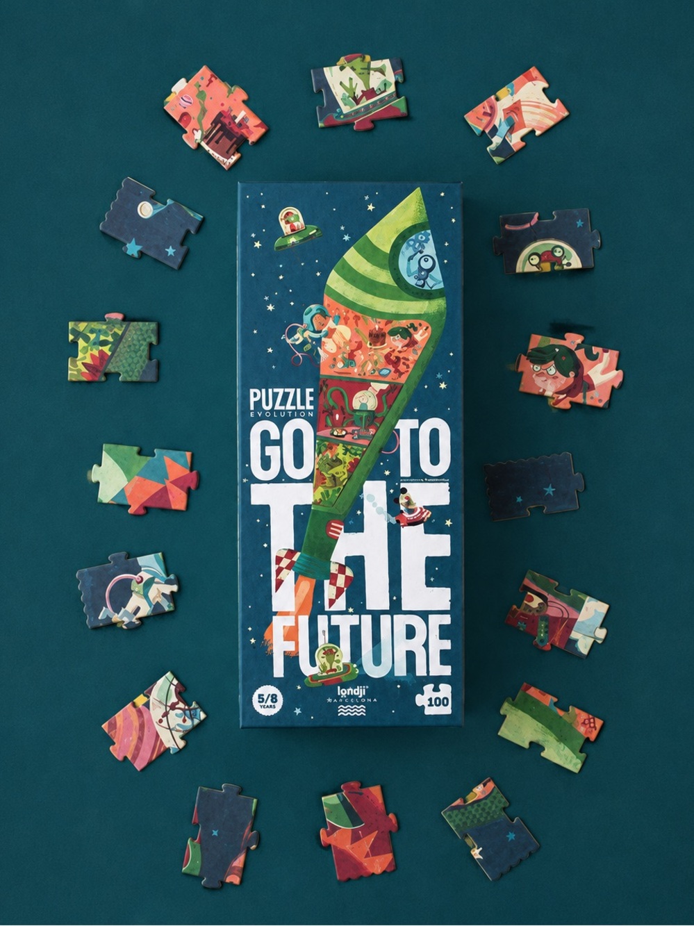 Londji Bicicletta Puzzle Go To The Future - Picture 11 of 11